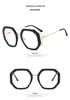 2022 Polygon Eyeglass Frame: Anti-Blue Light, Hollowed Sides, Trendy European & American Design