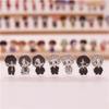 7pcs BTS Mini Cartoon Acrylic Standee, 3.5cm Bangtan Boys Cute Cartoon Figure Display, Kpop ARMY Fans Desk Decor