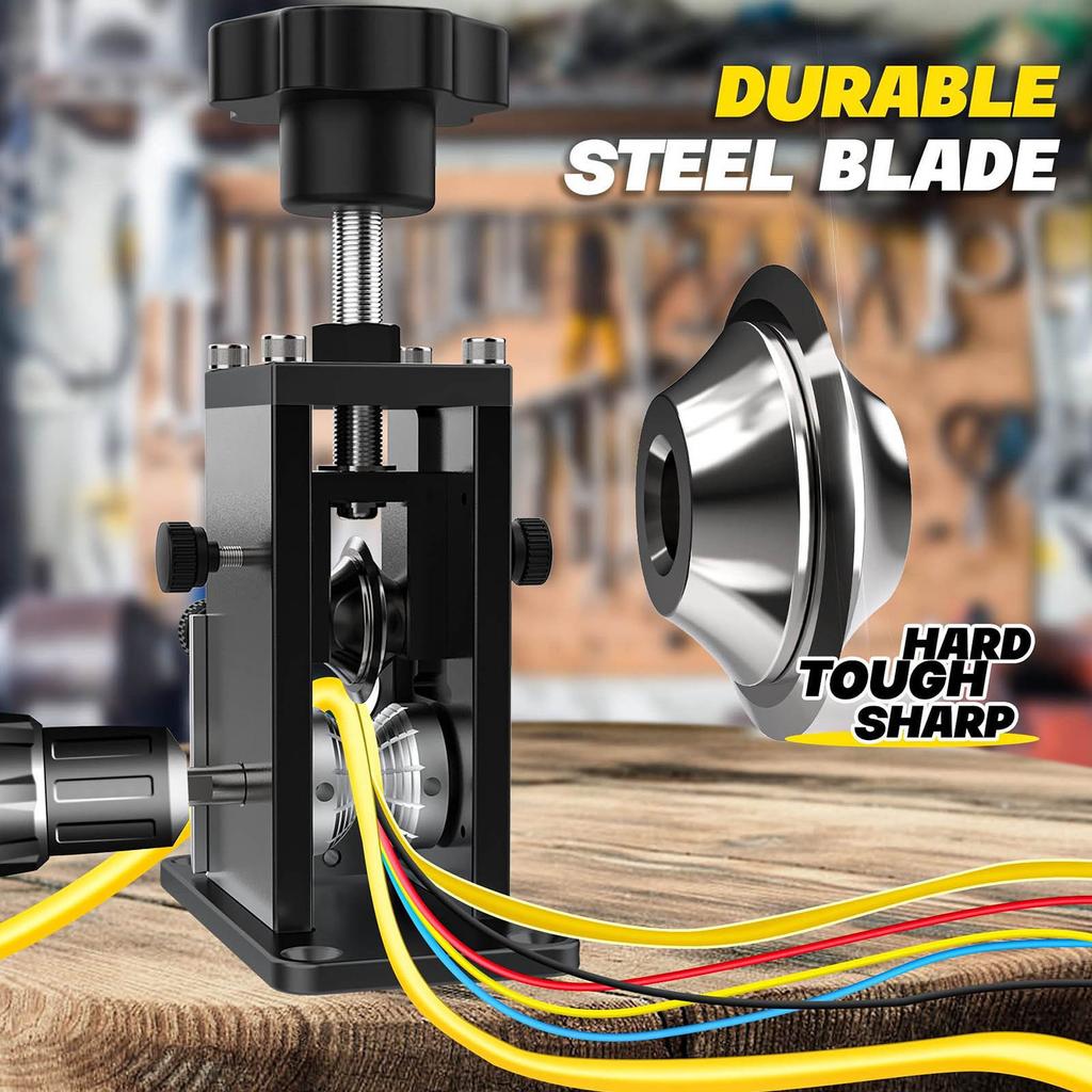 Wire Stripping Machine Automatic Manual Operation Electric Hand Crank Waste Cables Stripper