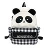 Women Cute Cartoon Panda Schoolbag 2024 New Kindergarten College Students Backpack Girl Large Capacity Light Backpack