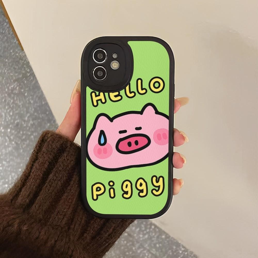 Cute Cartoon Animal Phone Case Hard Leather For iPhone 14 13 12 Mini 11 14 Pro Max Xs X Xr 7 8 Plus 6 6s