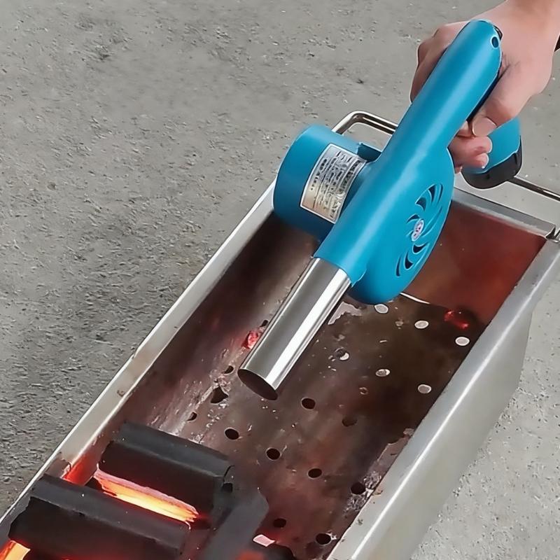20W Adjustment Speed Rechargeable Electric Blower For Outdoor BBQ Metalworking With 5000RPM Fast Speed