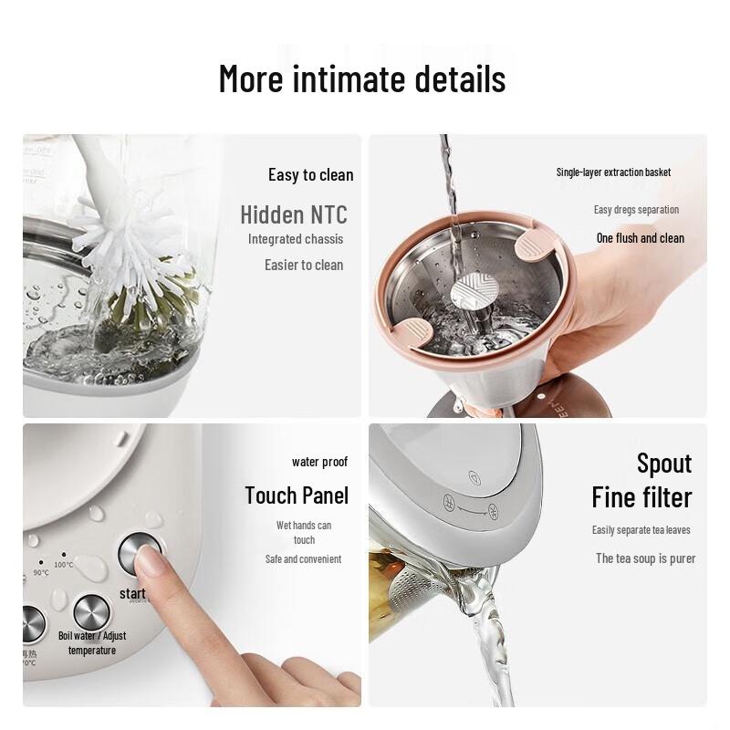 Buydeem K156 Multifunction Wellness Kettle CN plug (adapter included)