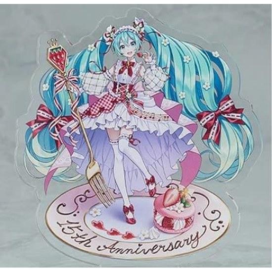 Nendoroid Hatsune Miku 15th Anniversary Ver. Plastic Painted Movable FigureNon-ScaleIncludes Dedicated Base Original Visual Acrylic Stand Morikura En.