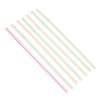 100Pcs Drinking Straws Colorful Flexible Wedding Party Supplies Drinking Straws Kitchen