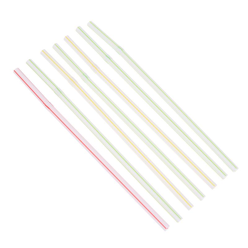100Pcs Drinking Straws Colorful Flexible Wedding Party Supplies Drinking Straws Kitchen