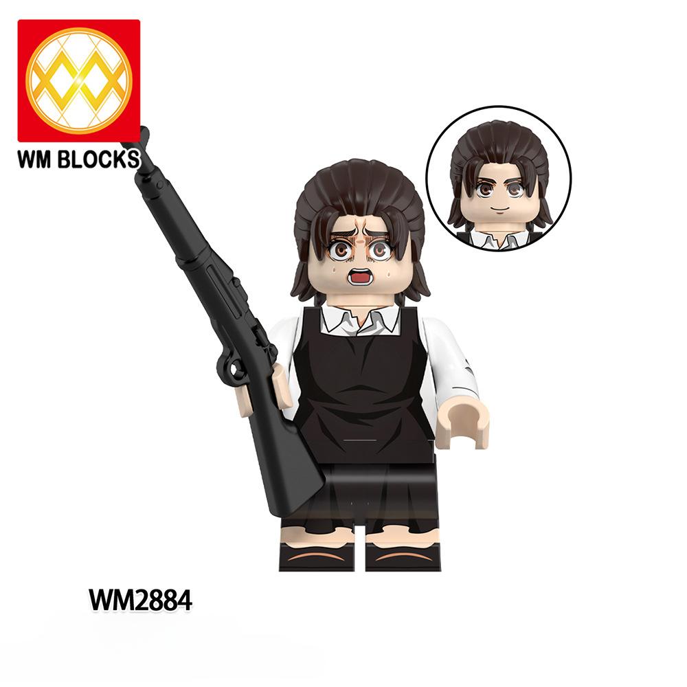 Anime Action Figure WM6204 Building Blocks Set - Christmas Gift DIY Small Decorative Figurines for Kids Adults