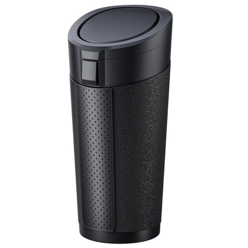 Car Trash Container Not Spill Design Flexible Placement Automotive Waste Bin Easy To Carry for Small Sedans SUVs Use