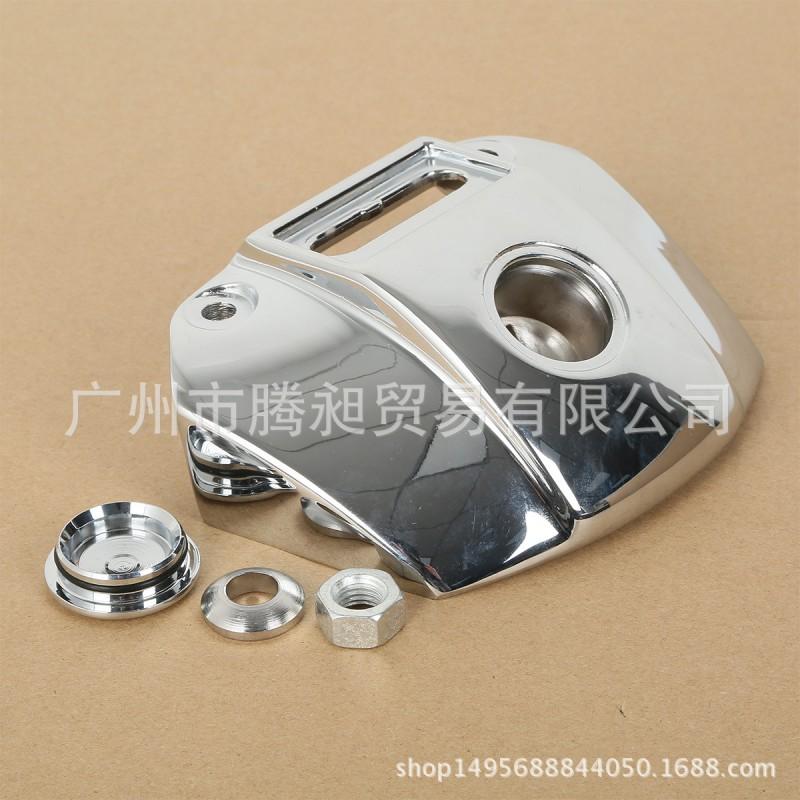 Chrome Motorcycle Headlight Mount Bracket Harley-Davidson Sportster XL883 XL1200 Universal Fit