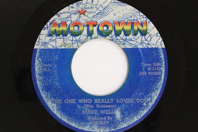 7inch Record MARY WELLS - One Who Really Loves You / I'm Gonn M1024 MOTOWN 1962 US Soul/Funk Used