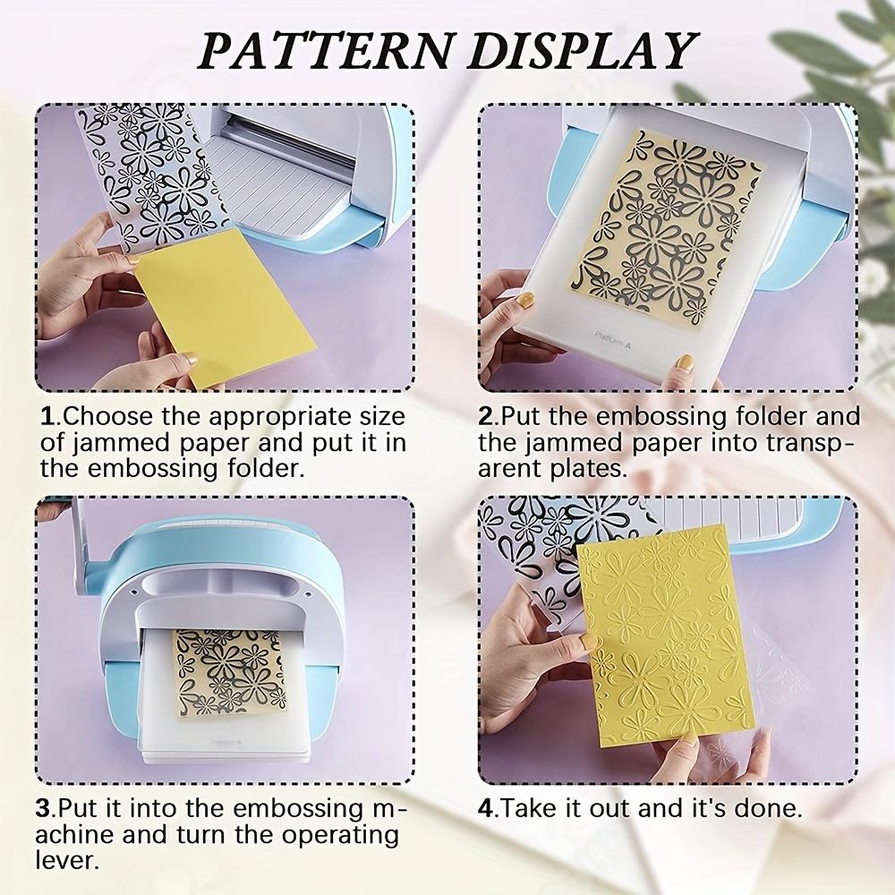 1pc Plastic 3D Embossing Folder Template for DIY Scrapbook Paper Craft Card Making Decorative Border Supplies