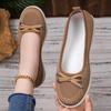 Women's Shoes Spring Versatile Casual Single Shoes Comfortable Low Top Slip On Breathable Mom Shoes Casual Soft Sole Non Slip Walking All Day Sneakers
