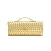 Specialized In Niche Woven One-Shoulder Baguette Bags, Fashionable Portable And Horizontal Clutch Bags, Versatile Women'S Oblique Span Bags