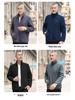 Luomon Men's Plus-Size Warm Fleece Winter Jacket