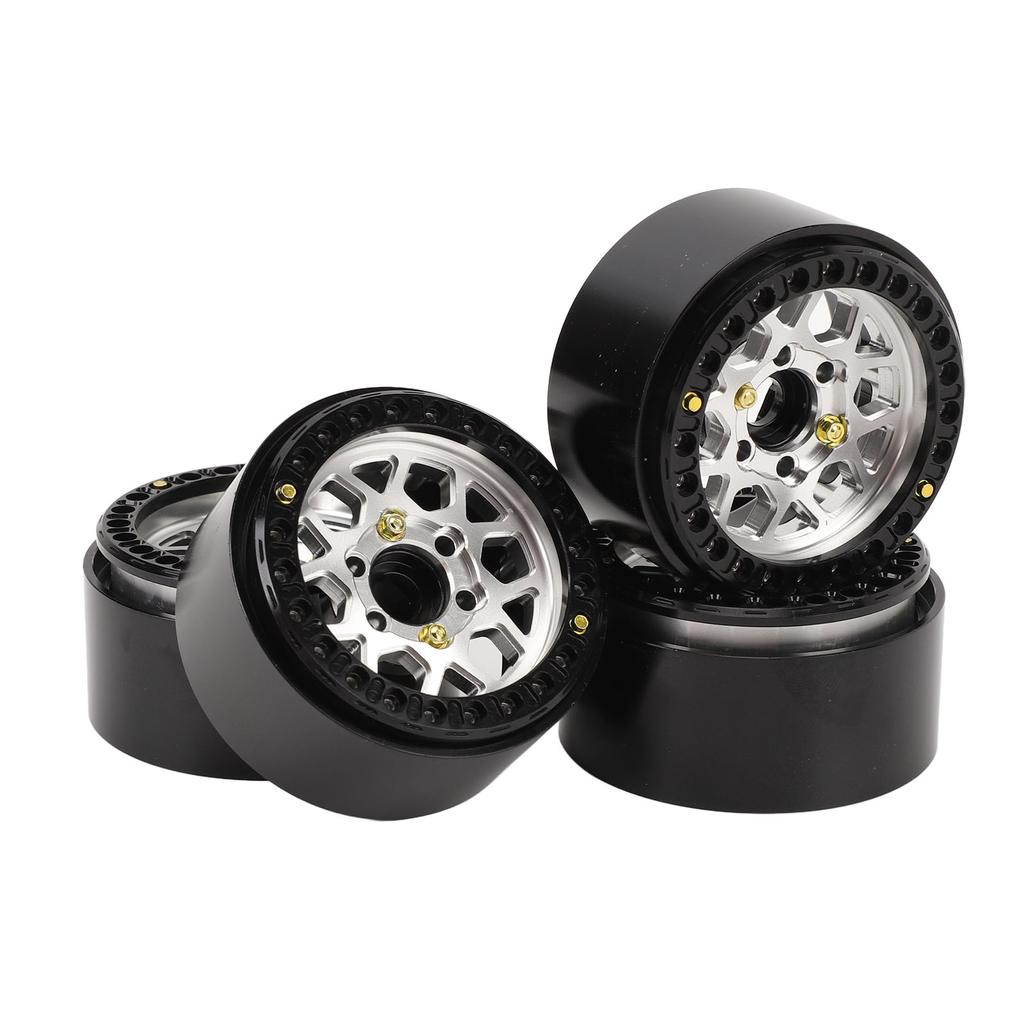 RC Vehicle Wheels Rims Aluminum Alloy 110 Scale 1.9in Metal Wheel Hub for Remote Control Car Model
