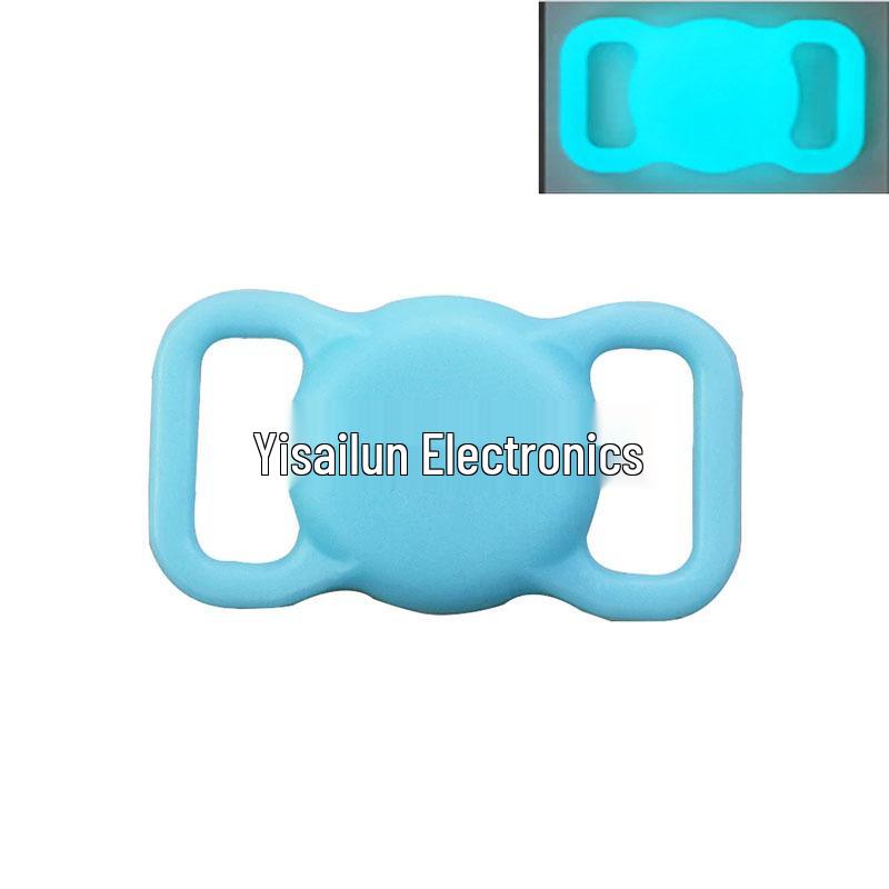 Pet Collar Silicone Sleeve for Apple AirTag - Anti-Lost Protective Case for Cats and Dogs