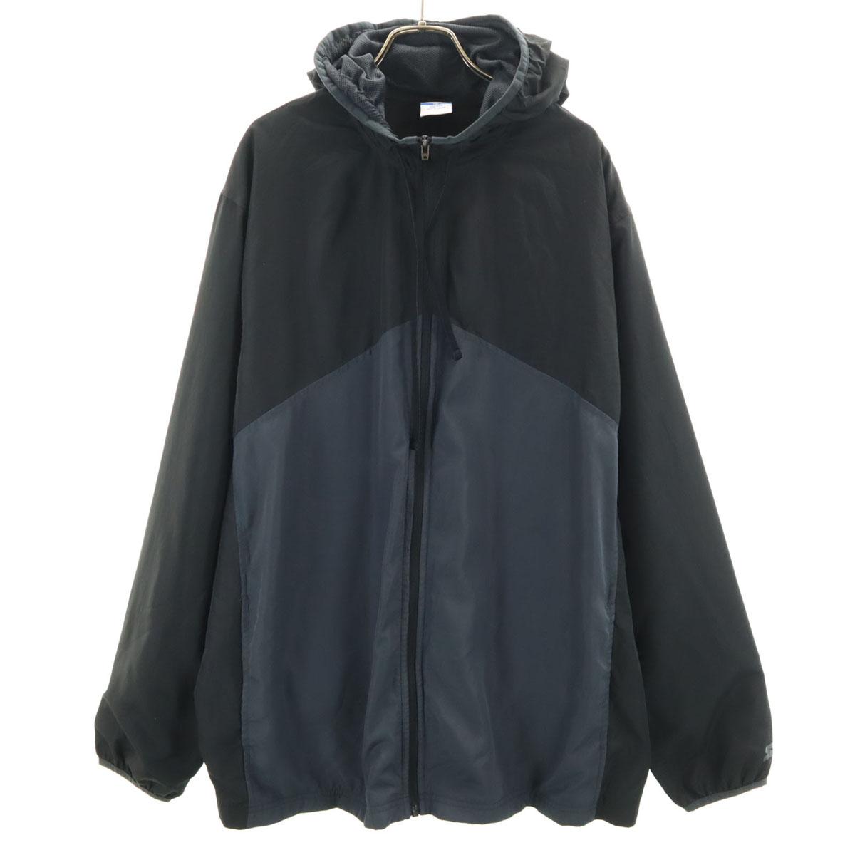 

STARTER 90-х годов Старая куртка на молнии 2XL черная Мужская Б/У