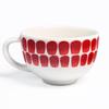 Arabia Tuokio Teacup, 260ml, 24h, Red, 1073609, Western-style Tableware, Scandinavian Style, Kitchen, Finnish Ceramic [Parallel Import]