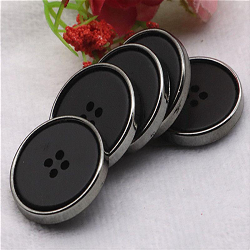 Button Trench Coat Button Woolen Coat Button Clothes Cashmere Double-Sided Nylon Coat Button Pajamas Sweater Button Versatile