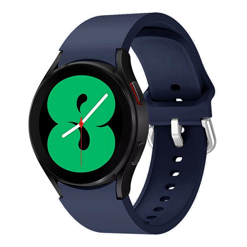 20mm řemínek na hodinky Pro Samsung Galaxy Watch 7/5/6 44mm 40mm Silikonový náramek Galaxy Watch 4 classic/5 pro 47mm 43mm 46 45mm pásek