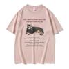 All I Need To Know about Life I Learned From My Cat Graphic Tshirt Unisex Women Cotton Oversized Tshirt Unisex Kawaii Cute T Shirt