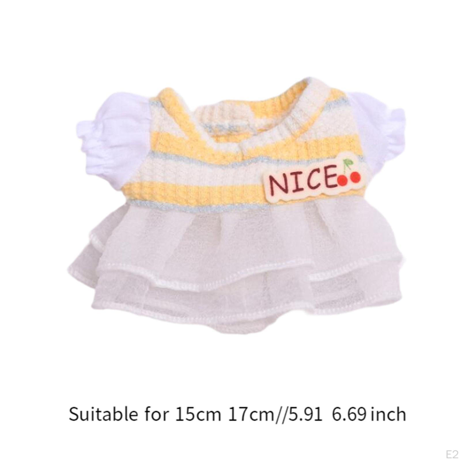 15см 17см Плюшевая Кукла Одежда Реквизит для Фото Платье — фото 3