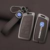 Zinc Alloy Leather Car Remote Key Case Cover Shell Fob For Changan Hunter F70 Cs35 Cs75 Plus Cs85 Coupe Cs95 Protector Keychain