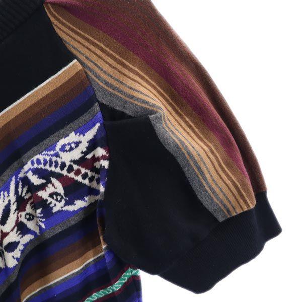 Sacai Luck Overall Handle Short Sleeve Knit Poncho One Piece Women Used