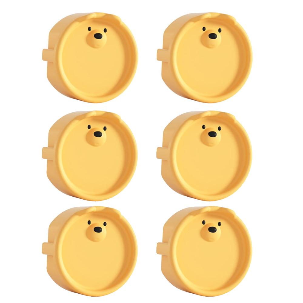 Söta Tecknade Euro-uttagsskydd Barnsäkring Säkra och Trygga Elkontaktsskydd Barnsäkra Uttagsskydd för Hem och Kontor