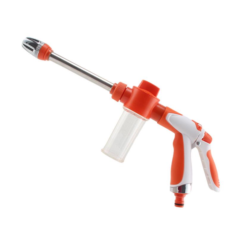 

High-Pressure Car Wash Water Gun with Foam Brush - Household Bestseller