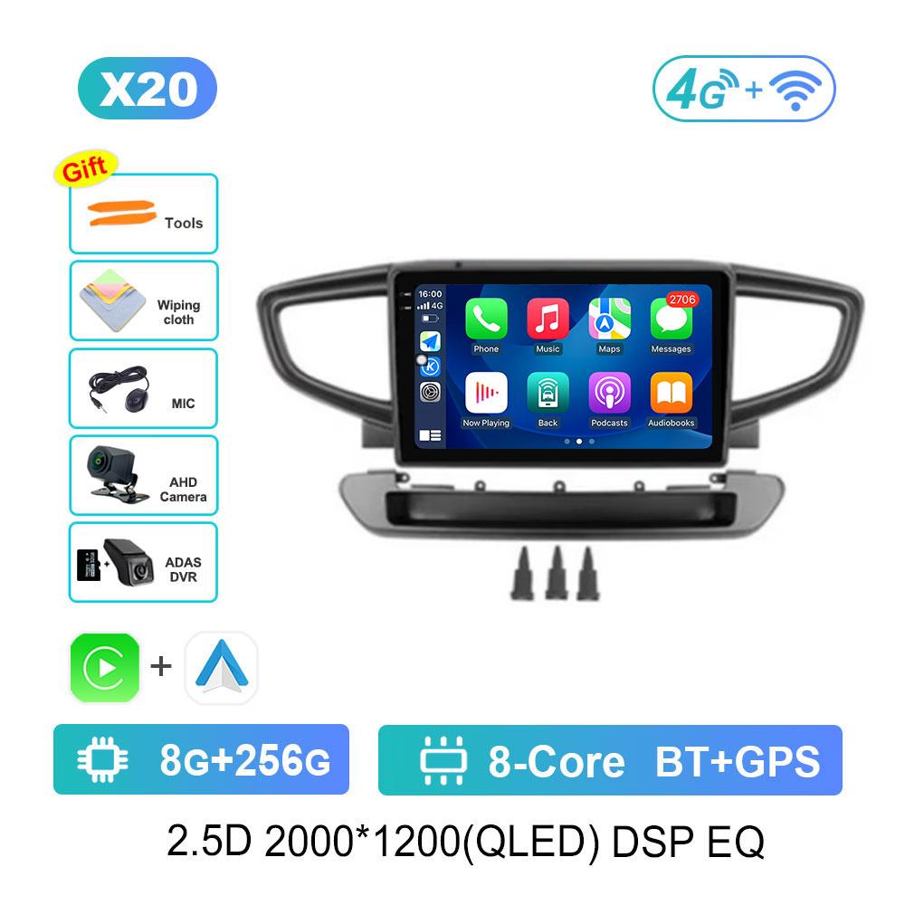 for Hyundai Ioniq AE 2016 - 2025 Car Radio Multimedia Player Android 14 Intelligent System GPS Navi WiFi 4G Buletooth Head Unit