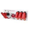 12V Racing Car Ignition Switch Panel Engine Start LED Push Button Toggle Panel