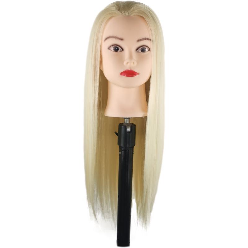 Hairdressing Practice Mannequin Head for Haircutting, Braiding, and Makeup