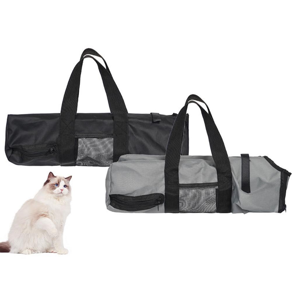 Pet Carrier Soft-Sided Ventilate Mesh Pet Travel Carrier Cat Cleaning Grooming Bags