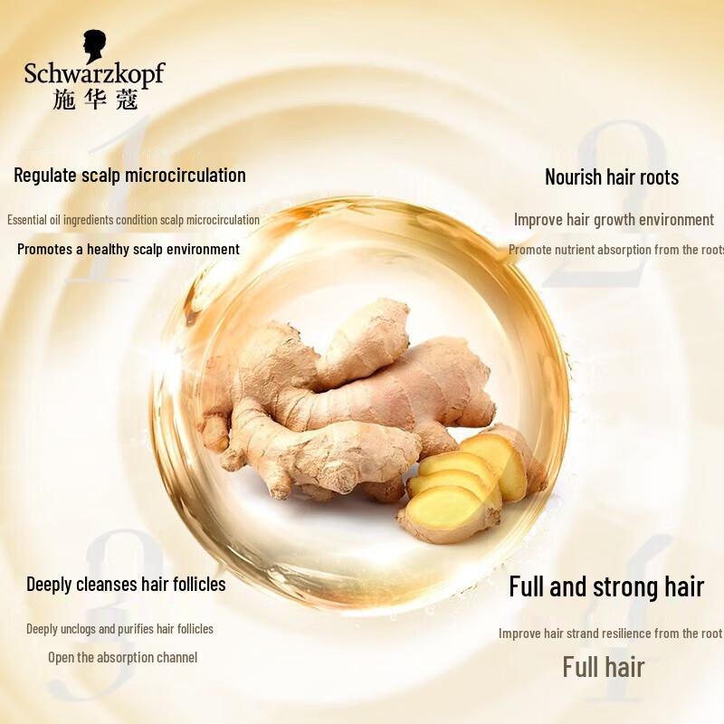 Schwarzkopf Ginger Essence Oil Control Shampoo Twin Pack