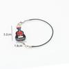 5Pcs Dollhouse Accessories Simulation Mini 1:12 Guitar Toy Model Scene Miniature Cute Doll DIY Dress Up Decorative Pendant