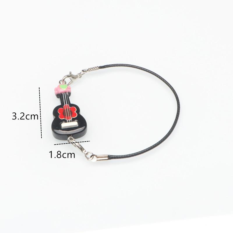 5Pcs Dollhouse Accessories Simulation Mini 1:12 Guitar Toy Model Scene Miniature Cute Doll DIY Dress Up Decorative Pendant