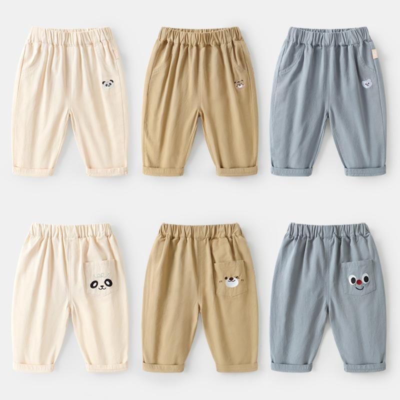 Frühling und Herbst Neue Kinder Locker Allround Lässige Webhose