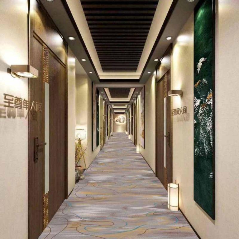 Gruby dywan ognioodporny do hoteli i klubów