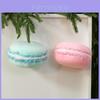 Ornamenti in Schiuma a Forma di Macaron Fiabeschi di Natale per Decorare l'Albero di Natale