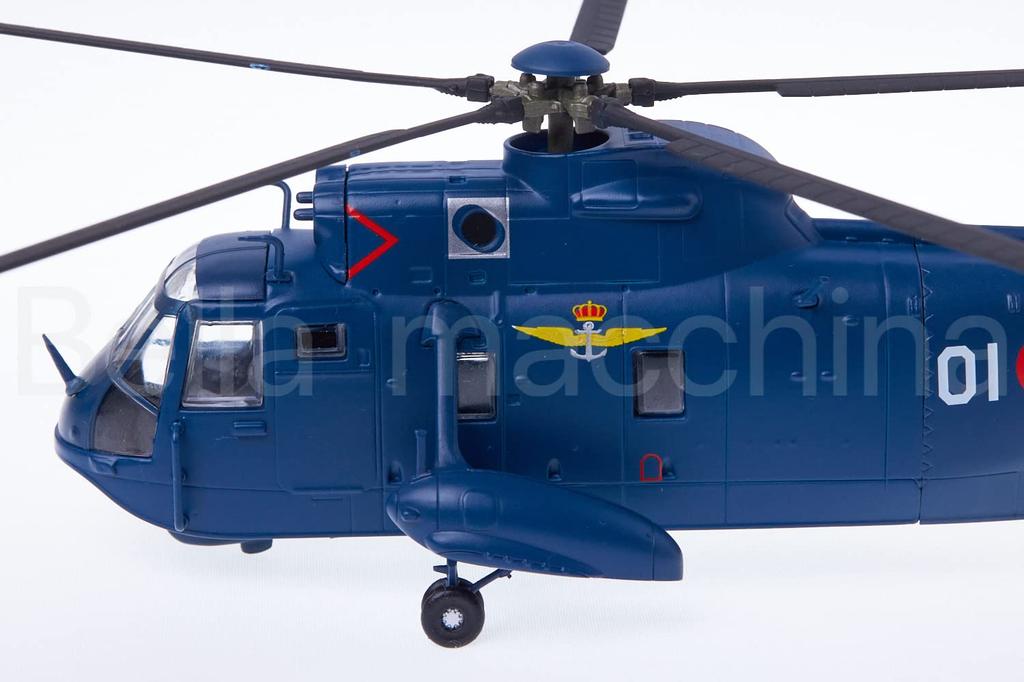 Spanish Army Helicopter Model Finished Product Agusta Sea King 1/72 SH-3D AS-61 [Used]