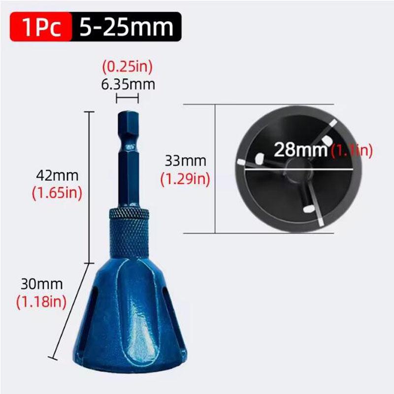 Deburring External Chamfer Tool Remove Burr Clean Bolt Tools Cutter Bolts Thread Fillet Trimming Knife Accessories 3-20mm 5-25mm