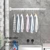Invisible No-Drill Folding Balcony Clothes Rack & Drying Rod