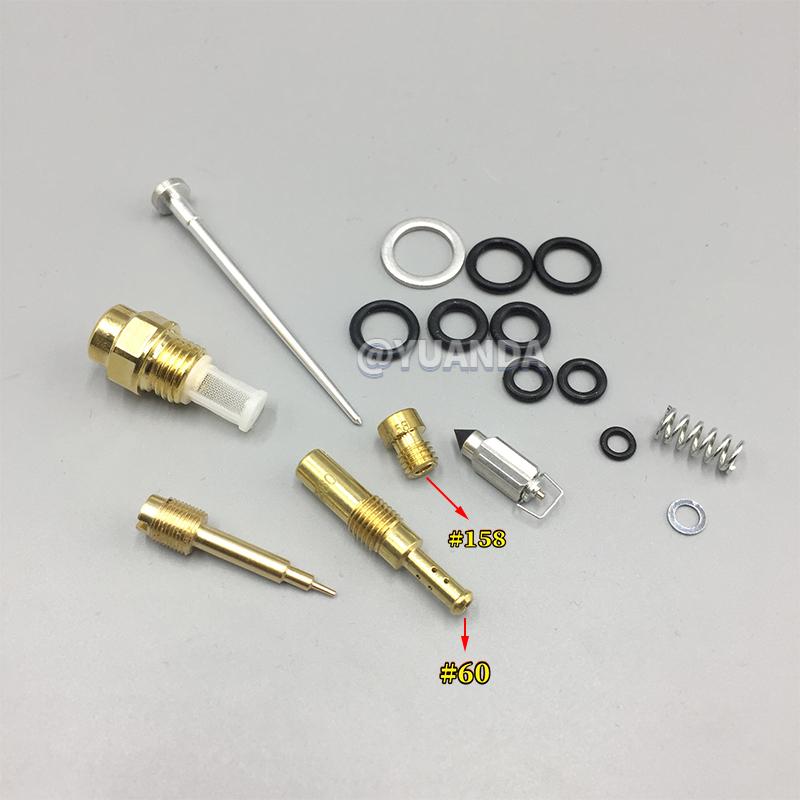 Carburetor Rebuild Kit for Honda Goldwing GL1500SE 1992-2000 Floating needle seat gasket diaphragm replacement