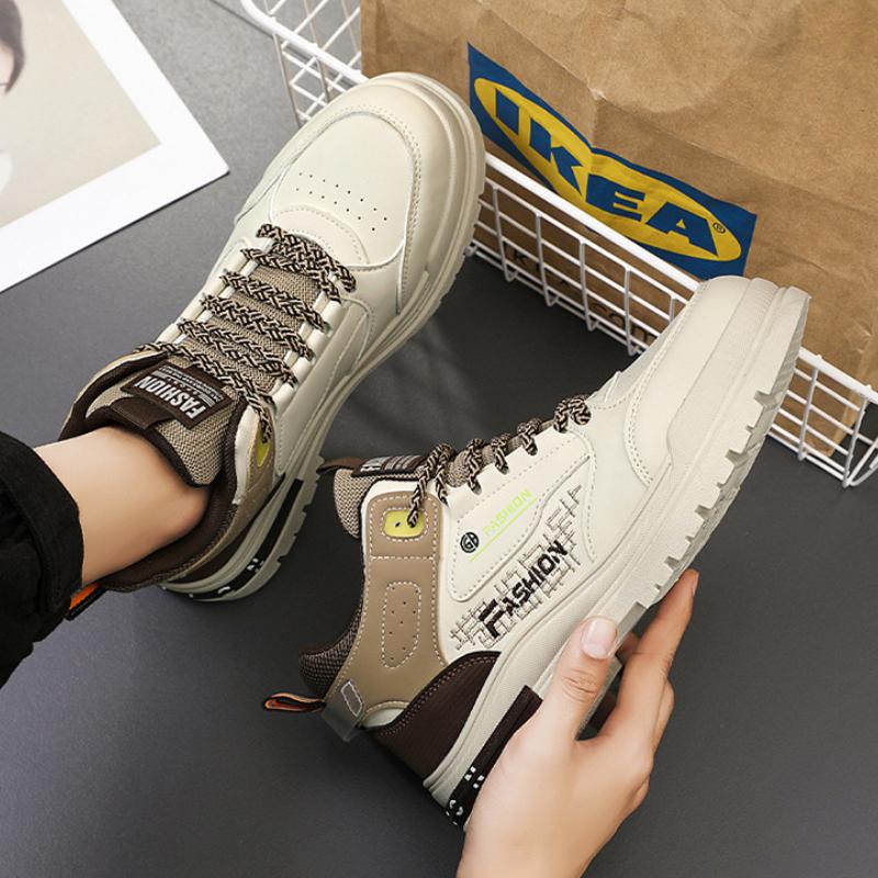 Spring Men's Shoe Breathable High Top Shoes Men Thick Bottom Casual Sneaker Sports Shoes Man Sneakers Zapatos Para Hombre Botas
