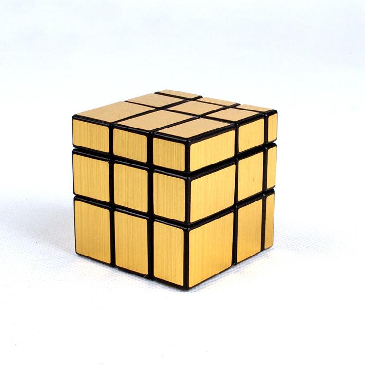 

QiYi 3x3 Mirror Cube Gold Silver Brushed Magic Cube Speed Professional Puzzle Cubo Magico Toys for Children Blocks Gift Toy