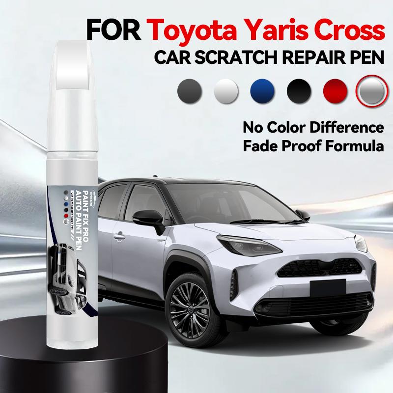 

Vehicle for Exclusive Use For Toyota Yaris Cross 1990-2026 Paint Repair Pen Touch Up Scratch Remover DIY Auto Accessories Black срібний