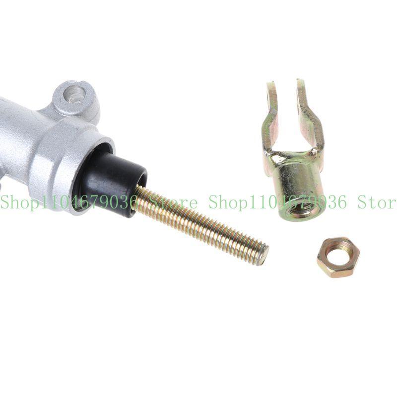652F For Motorbike Rear Foot Hydraulic Brake Rear Brake Cylinder серебряный