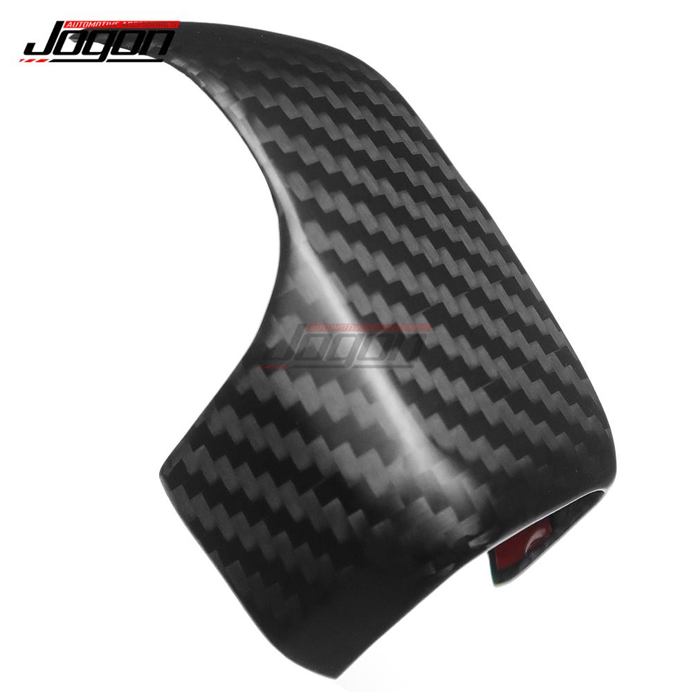 Real Carbon Fiber For Ford Bronco Car Interior Center Console Gear Shift Head Knob Panel Cover Trim Accessories