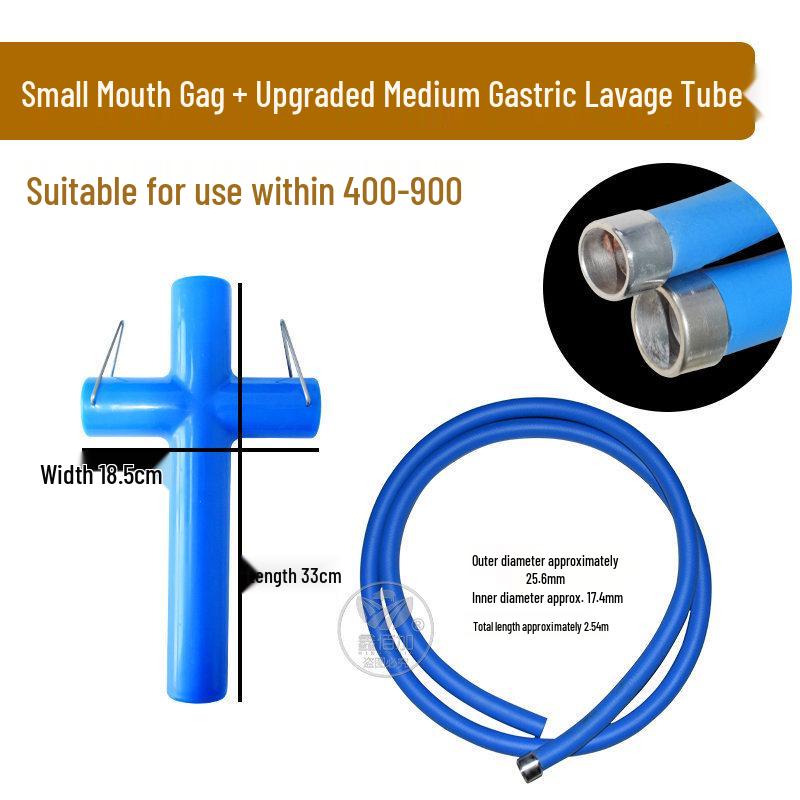 Dispozitiv de Lavaj Gastric și Administrare Orală pentru Bovine cu Aspirație Magnetică pentru Uz Agricol Gastric Tube Premium Large